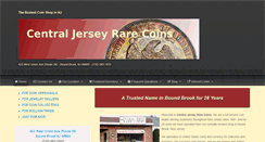 Desktop Screenshot of centraljerseyrarecoins.com
